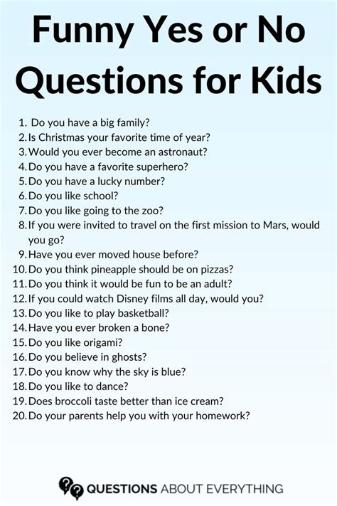 100 yes or no questions.